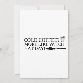 Hexenhüte transparent einladung