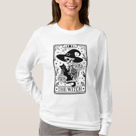Hexenkarte Halloween-Tarot T-Shirt