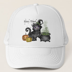 Hexenkatze Hexe Vibes Truckerkappe