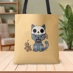 Hexenkatze Voodoo-Puppe Gelb