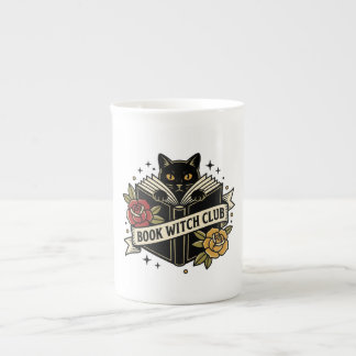 Hexenkatzen-Club Katzen-Logo Prozellantasse