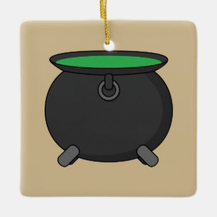 Hexenkessel Keramikornament