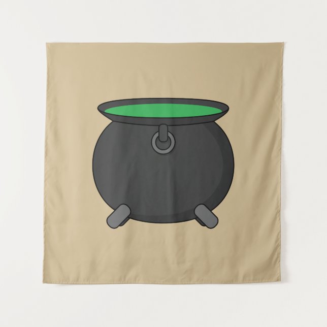 Hexenkessel Wandteppich (Vorderseite)