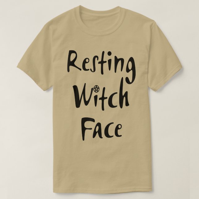 Hexenkleidung Funny Wiccan Pagan Cheeky Hexe T-Shirt (Design vorne)
