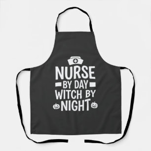 Hexenkrankenschwester Halloween Vektor Design_1 Schürze