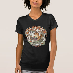 Hexenküche Cottage Witch Kitchen Cat Cottage Witch T-Shirt