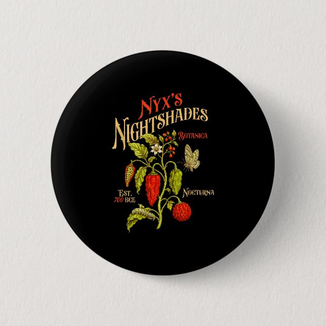 Hexenliebhaber Hexenwesen Wicca Hexen dunkle Akade Button (Vorderseite)