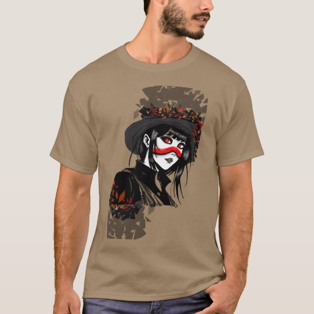 Hexenmädchen T-Shirt (Vorderseite)