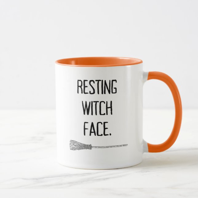Hexenmeisterschaft Halloween-Tasse Tasse (Rechts)