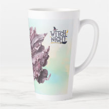 Hexennacht verzaubertes Halloween-Hexenspiel Latte