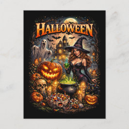 Hexennachtmahl Postkarte