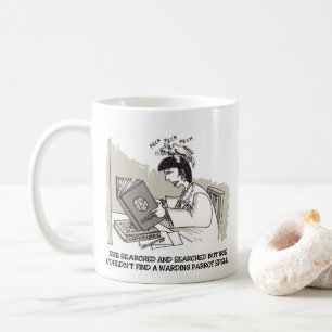 Hexenpapagei rechte Hand Tasse