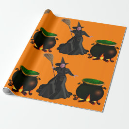 Hexenpapier und Cauldron-Umschlagpapier Geschenkpapier