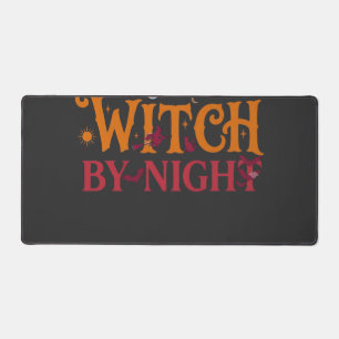 Hexenpflegerin Tageszauberin Nacht Halloween Kesse Schreibtischunterlage
