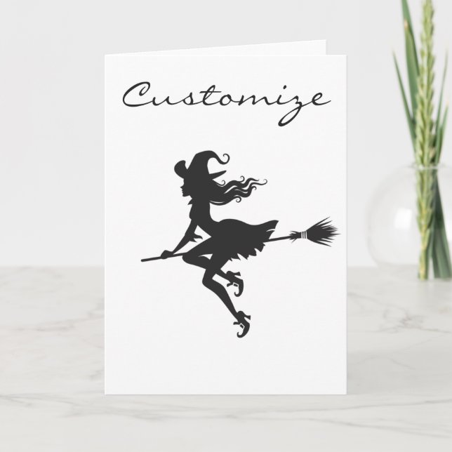 Hexenriding Broom Halloween Thunder_Cove Karte (Vorderseite)