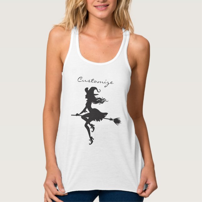Hexenriding Broom Halloween Thunder_Cove Tank Top (Vorderseite)
