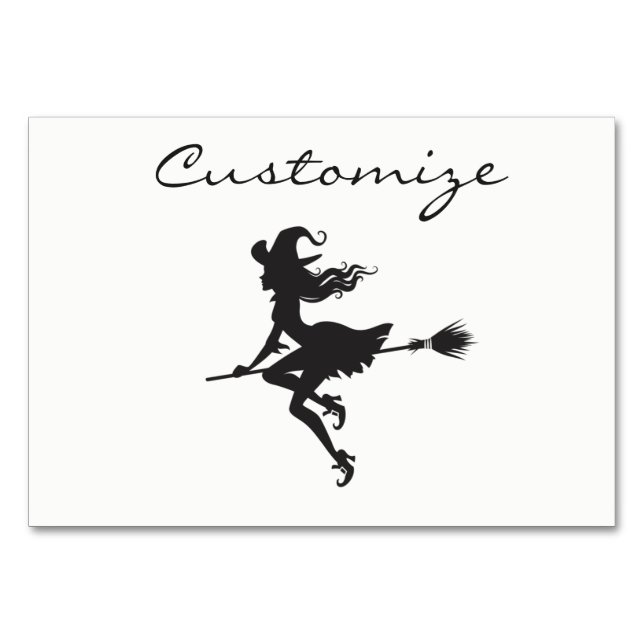 Hexenriding Broom Halloween Thunder_Cove Tischnummer (Vorderseite)