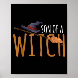 Hexensohn-Halloween-Hut Poster