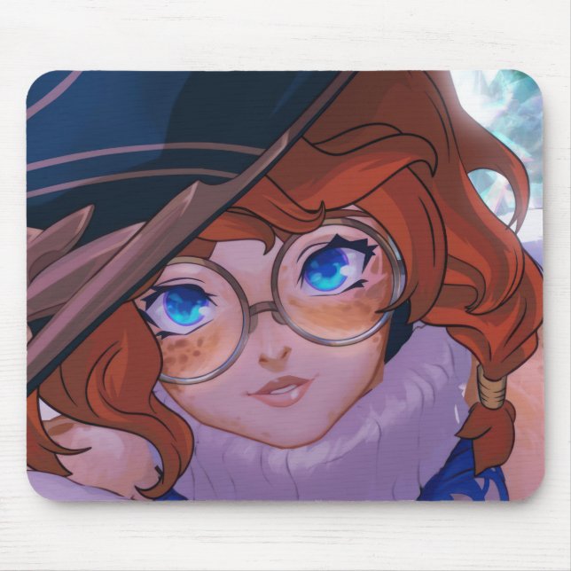 Hexenspiel Mousepad | Maßgeschneiderte Schreibtisc (Vorne)