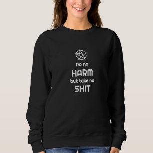Hexenspruch Wicca Heidnischer Coven Hexenkunst P Sweatshirt