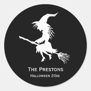 Hexensticker Runder Aufkleber