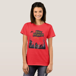 Hexenstunde Flüstert rot T-Shirt