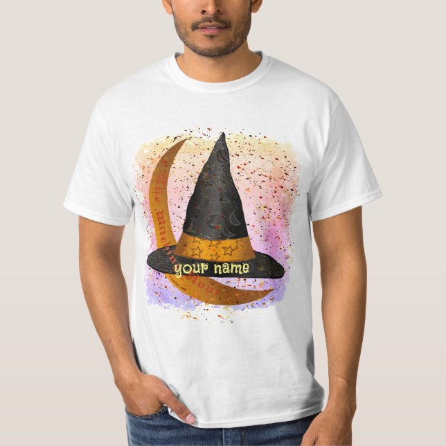 Hexenstunde Hexe T-Shirt (Vorderseite)