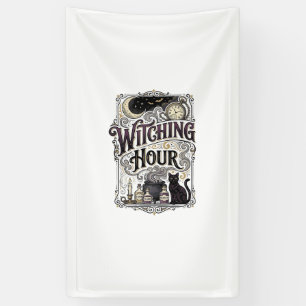 Hexenstunde Vintage Gravur Hexen Design_1 Banner