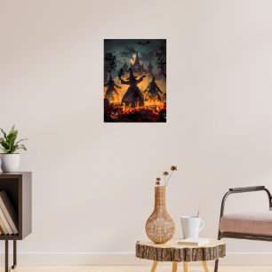 Hexenstundenritual – Feuertanz der drei Schwestern Poster