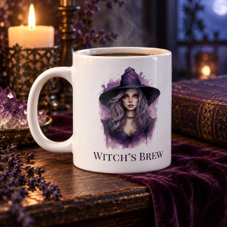Hexentrank – Lila Hexen Kunst Halloween Jumbo-Tasse