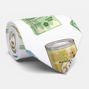 Hexentrank-Muster doppelt Krawatte