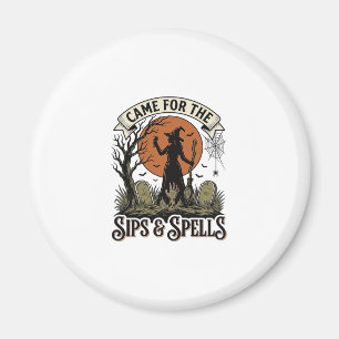 Hexentrinker-Shirt Schlürft und Sprüche Vintage Ha Magnet