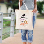 Hexenway Halloween Personalisiert Tote Bag Tragetasche<br><div class="desc">Besuchen Sie berryberrysweet.com für stilvolle personalisierte Geschenke und Schreibwaren.</div>