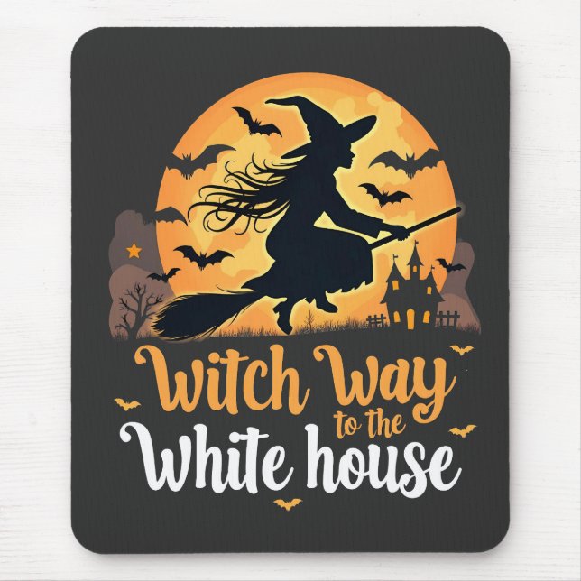 Hexenweg ins Weiße Haus Mousepad (Vorne)