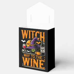 Hexenweg zum Wein Halloween-Kostüm Gruseliger Ozea Geschenkschachtel