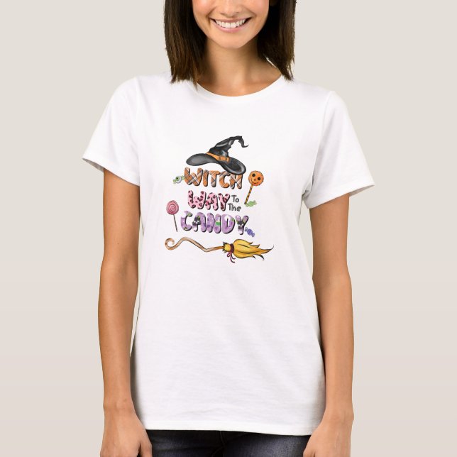 Hexenweg zur Candy T-Shirt (Vorderseite)
