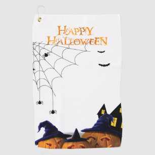 Hexenweg zur Fairway: Halloween-Golftücher Golfhandtuch