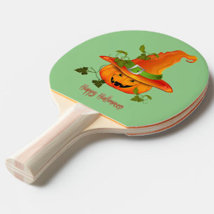 Hexenwerk Wunder: Halloween Ping Pong Schläger Tischtennis Schläger
