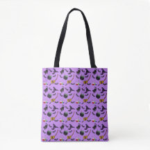 Hexenwerkzeug für Halloween-Mustertasche