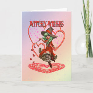 Hexenwünsche, Fantasy-Design.. Karte