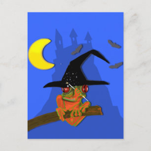 Hexenzauber, gefroren postkarte