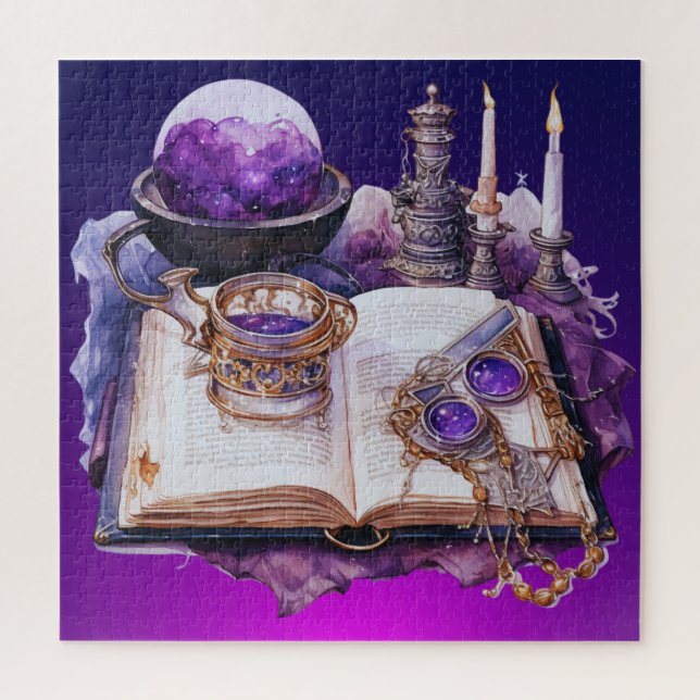 Hexenzauberbuch | Mystical Vibes Puzzle (Vertikal)