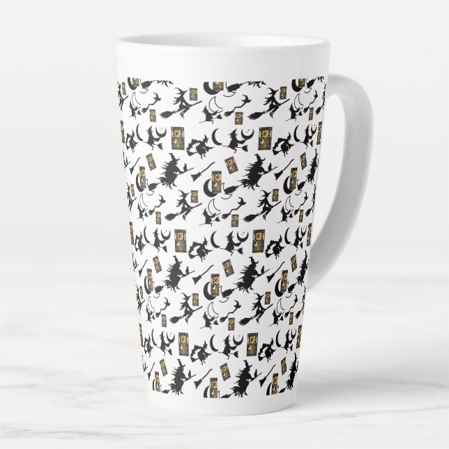 Hexenzauberer Schwarzmeerkatze Milchtasse (Rechte Ecke)