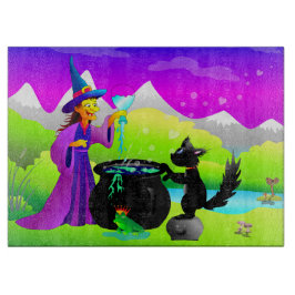 Hexenzaubertrank Schneidebrett