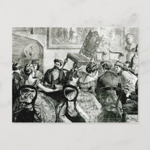 Hexerei, 1871 postkarte