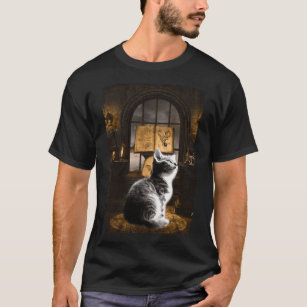 Hexerei Cat Ästhetische Hexe, dunkle Kunst T-Shirt