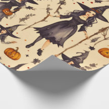 Hexerei Elegance: Vintages gotisches Halloween