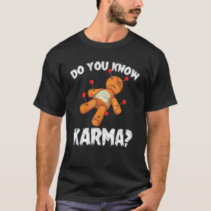 Hexerei Karma Halloween-Kostüm Gruseliger Voodoo-P T-Shirt