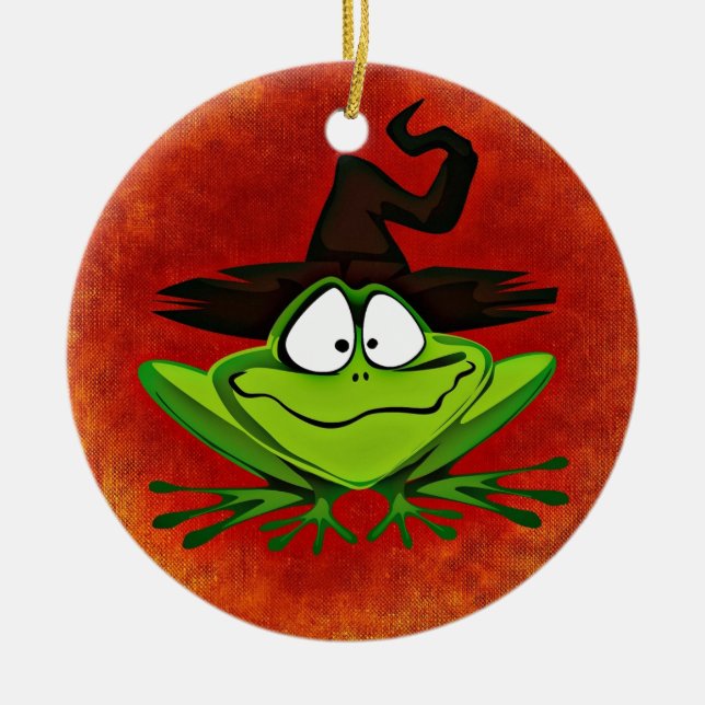 Hexerei Keramik Ornament (Vorne)