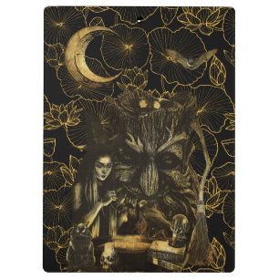 Hexerei   klemmbrett